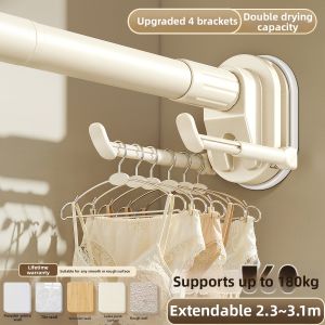 WEILAISHI | Punch-free Extendable Heavy-duty Drying Rod
