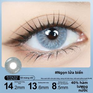 Mắt Kính Kontakt Có Màu Thiết Kế 5D Dùng được 6 Tháng
