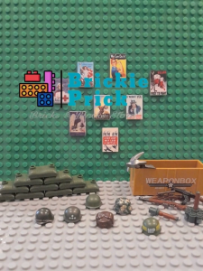 Đồ Chơi Lắp Ráp Phụ Kiện Vũ Khí Súng WW2 Cao Cấp