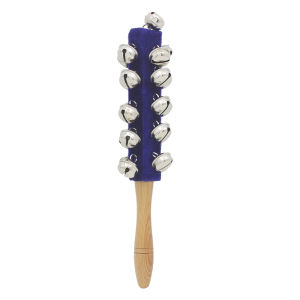 IRIN Hand Held Bell Stick Wooden Discussion Musical Toy for Adult KTV Party Orff Instruments Early Education Stick Shaker