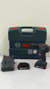 BOSCH (บ๊อช) สว่านกระแทกไร้สาย 18V Brushless รุ่น GSB 18V-50 แบตเตอรี่ 2.0Ahx2+แท่นชาร์จ