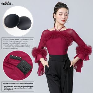 DANBAOLUO | Elegant Beautiful Modern Dance Top
