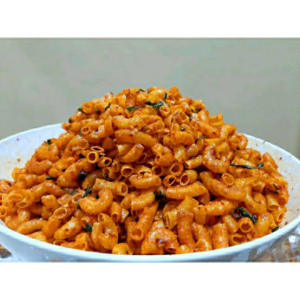 MAKARONI BANTET - 250Gr Makaroni Bantet Kering Original Gurih Pedas Balado Daun Jeruk Khas Bogor