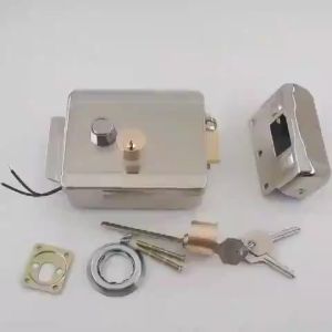 Smart Electric Gate Door Lock Secure Electric Metallic Lock Door Access Control for Home Office Apartment Warehouse