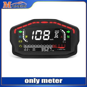 Motorcycle Digital Dash Panel Universal LCD Speedometer Odometer 2 4 Cylinder For Honda For Ducati For Kawasaki For Suzuki