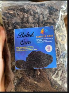 BUBUK COOKIES CRUMB KASAR 1KG TOPPING MINUMAN KILOAN MURAH BUBUK BISKUIT HITAM