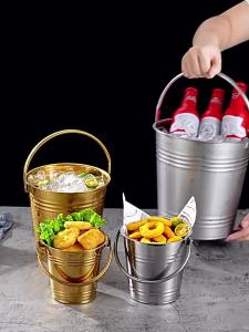 Commercial Stainless Steel Ice Bucket Portable