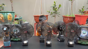 Quạt Tĩch Điện Pin 10 Cell Dùng Liên Tục 5H Quạt Pin PHỔ THÔNG Tích Điện 2 Cấp Độ Gió Siêu Mát MK TOOLS