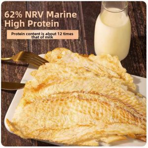 Grilled Cod Fish Snacks Handmade Dalian Specialty Ready-to-Eat Seafood