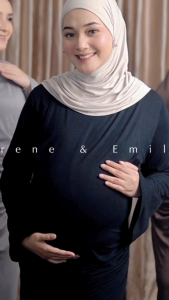 Momiasi - Irene - Emily Inner Dress Rayon Premium - Stylish Dress Kekinian - Bumil & Busui Friendly