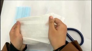 Kids Blue Mask 50Pcs Disposable Face Mask For Personal Protection For Child/Kids/Kindergarten