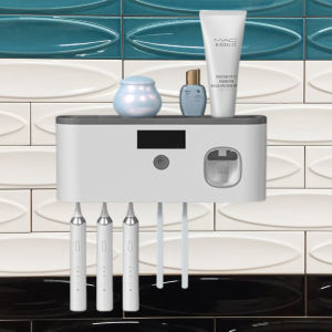 ที่แขวนแปรงสีฟัน 2-5 ช่อง และกล่องใส่ของ กล่องเก็บแปรงสีฟัน ติดทน จัดระเบียบห้องน้ำ ที่บีบยาสีฟันอัตโนมัติ กล่องเก็บแปรงสีฟัน ที่บีบยาสีฟัน อัตโนมัติ อุปกรณ์เก็บแปรงสีฟัน ชุดที่เก็บแปรงสีฟัน ที่ใส่แปรงสีฟัน ที่แขวนแปรงสีฟันตู้เก็บของใช้ ชั้นวางของ
