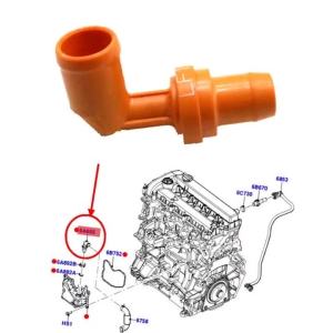 Random Color Crankcase Ventilation Oil Breather Exhaust Control Pcv Valve For Ford Focus II S-max Mondeo Fiesta C-max 6M5G6A66HA