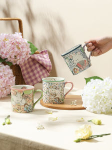 LOTUS BLUE | Beautiful Blue Lotus Design Cup for Women Home and Office