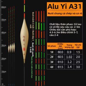 LUOSHIWANG | Bộ Phao Câu Cá Tre Cao Cấp Độ Nhạy Cao