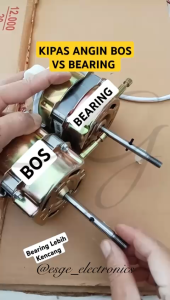 DINAMO KIPAS MIYAKO BEARING UKURAN 12 16 INCH DINAMO MOTOR KIPAS MIYAKO DOUBLE BEARING