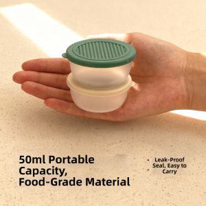 WODEBAIHUI | Portable Food Grade Mini Sauce Cup