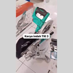 Miter Saw Sliding 7 Inch NRT-PRO MS 7190 HD: Mesin Gergaji Mitre Saw 7\\\" 185mm Type Geser Mitersaw 1.200Watt SLIDING