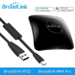BroadLink | Original Broadlink RM4 Pro IR RF WIFI Universal Remote Control RM4Pro HTS2 Sensor Smart Home Work With Alexa Google Home