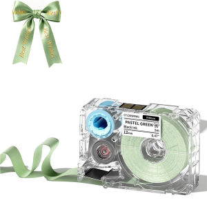 Phomemo A30 P15 Label Maker Fabric Ribbon Tape  Exclusive Embellish Satin Ribbon 12mm x 5m for Gift Wrapping Wedding Bouquets DIY Crafts Christmas Party Decor