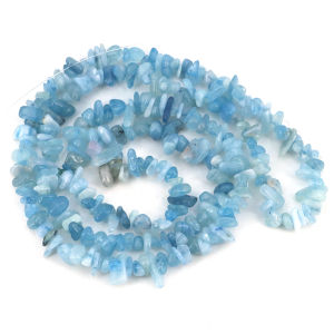 5-8mm Natural Stone Aquamarine Chip Beads Irregular Small Tumbled Gemstone for Jewelry Making Diy Necklace Bracelet Accessories