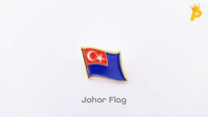 THE PIN EMPIRE Johor Enamel Lapel Pin Collar Pin