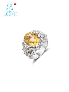Ciga Long | Traditional Chinese Inspired Natural Quartz Ring