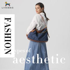 LIKEBAG กระเป๋าผ้ายีนส์ 2024 รุ่นกระเป๋าแฟชั่น คุณภาพสูง กระเป๋าผู้หญิง สายโซ่ ความจุข ขนาดใหญ่ ไม่กดทางการ TAS JINJING BAHU