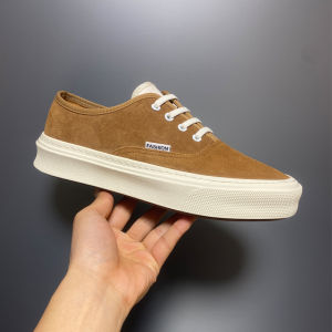 Mens Winter 2025 Retro Breathable Leather Slip-On Shoes British Style Casual All-Match Trendy Rubber Sole round Toe Flat Heel