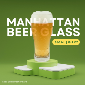 Manhattan Coffee Glass | Gelas Kopi Kaca | Cangkir Kopi Susu