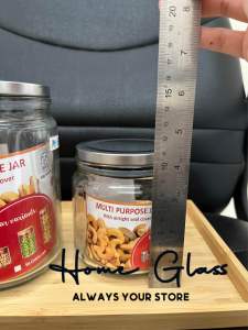 Multi purpose jar with air tight seal cover/Toples kaca kedap Udara/Toples kue kering/Toples kerupuk/Jar kaca kedap udara