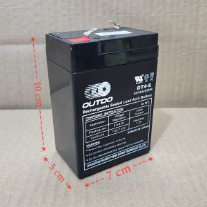 [6V4.5Ah] Ắc Quy 6V SUNCA Xe Điện Trẻ Em | Ắc quy chì khô 6V4.5Ah Chính hãng SUNCA | Xe điện Quạt tích điện & Cân điện tử
