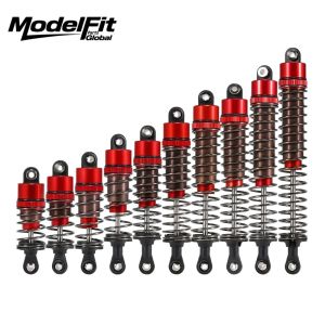 4PCS Aluminum Alloy Shock Absorber Adjustable Damper 52-120mm For 1/10 RC Crawler Buggy Axial SCX10 TRX4 TRX6 D90 Upgrade Parts