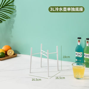 Portable Cold Water Barrel with Tap Beverage Barrel with Rack Lemon Fruit Tea Water Barrel Juice Can Fermentation Bottle Kitchen Storage Rack