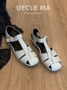 MASHUJIA | Leather Vintage Stylish Sandals
