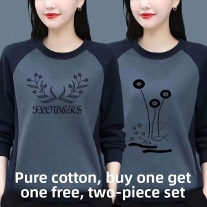 QIAOXIZI | Cotton T-shirt Underwear Wearable Outwear Youthful Style