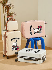 Multifunctional Graffiti Luggage Fashionable Travel Suitcase for Men And Women Large Capacity Student Pull Rod Boarding Password Box