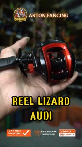 Reel Pancing Baitcasting Lizard Audi 18+1 BB Handle Kiri 10 Kg Max Drag