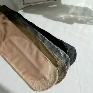 KAOS KAKI TRANSPARANT PENDEK SOCK KAKI ANTI SLIP FASHION WANITA CANTIK - AKSESORIS CEWEK PEREMPUAN ALA KOREAN STYLE KAOS PELINDUNG PENUTUP PEMBUNGKUS KAKI ALAS SEPATU MODEL STOCKING PENDEK INSTANT POLOS WARNA HITAM KREM KULIT MURAH BAGUS TERLARIS TERMURAH