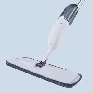 Dụng Cụ Lau Nhà Phun Nước Tự Động Không Cần Rửa Tay Lau Sàn Bằng Vải Phẳng Dùng Một Lần Lau Sạch Lau Ướt Và Khô Dùng Cho Gia Đình