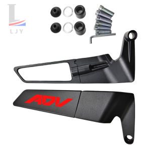 For HONDA ADV 150 ADV 350 ADV150 ADV350 Motorcycle CNC rearview mirror fixed wing