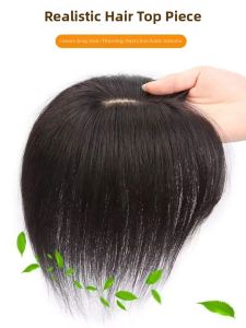 Summer Lightweight Thin Womens Hair Lace Frontal Wig Piece Large Area Cover White Hair Bangs Forehead Hairline Hair Extension