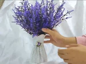 【LOCAL SELLER】5PCS Artificial Flower Plastic Lavender Simulated Flower Home Decor Wedding Flower Arrangement
