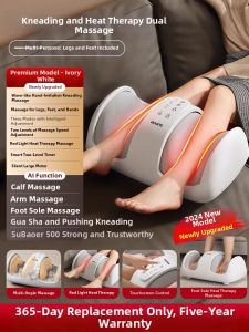 Supor | Supor Automatic Leg Massager Muscle Rubbing Relaxation for Both Legs Foot Therapy Machine Calf Muscle Massage Heat Therapy