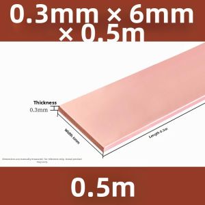 Grounding Conductive Red Tin Plated Copper Busbar