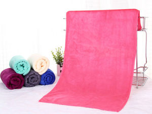 Thickened Absorbent Cleaning Towels Home Dust-Free White Cloth Logo Kitchen Hotel Coffee Milk Tea Household Cleaning Tools