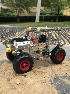 Đồ Chơi Lắp Ráp Kim Loại Mô Hình HợP Kim Máy Xúc Cẩu Xe Tăng Trẻ Em Đai Ốc Tổ Hợp Quà Sinh Nhật 8-10 Bé Trai