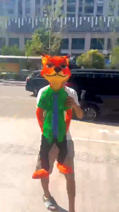 Shenelin Nano Block Zootopia Nick Wilde 3D Model Mainan Blok Susun Blok Konstruksi DIY Dekorasi Hiasan Karakter Animasi