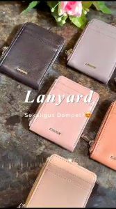 JIMS HONEY CASSANDRA WALLET DOMPET ID CARD HOLDER KARTU LANYARD KALUNG GANTUNG TALI LEHER