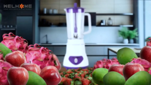 Blender Welhome WBD-6111 Gelas Plastik 2in1 / Blender Murah Plastik Welhome WBD6111